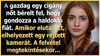 A gazdag férfi rábízta a fiatal cigánylányra a gyermekét Elutazása előtt rejtett kamerát helyezett [upl. by Amla836]