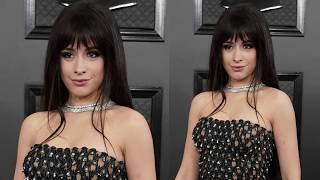 Camila Cabello Arrive at GRAMMYs 2020  Camila Cabello Sings First Man to Her Father at Grammys [upl. by Charbonnier]