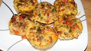 Mini Quiche Recipe  Hash Brown Quiche Recipe [upl. by Couture]