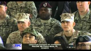 General Mattis Full Remarks at CENTCOM Change of Command Ceremony [upl. by Eilatan]