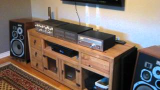 Pioneer SA9500II Amp SG9800 Equalizer TX7500II Tuner and HPM100 Speakers [upl. by Fernanda]