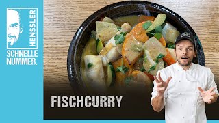 Schnelles Fischcurry Rezept von Steffen Henssler [upl. by Aikcir]