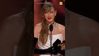 Taylor Swift Announces A NEW ALBUM At the GRAMMYs shorts [upl. by Mavilia]