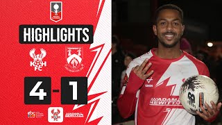 📺 HIGHLIGHTS  9 Dec 23  Harriers 41 Stourbridge [upl. by Asuncion131]