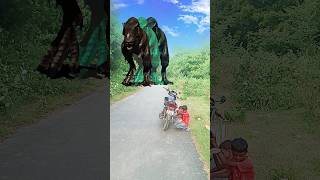 Real Jurassic world trex vs triceratops part 904 shorts dinosaur trex jurassicworld fight [upl. by Dnomaj]