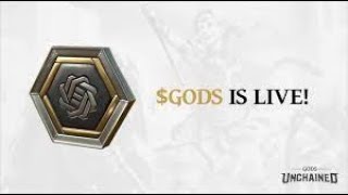 How to claim Gods Token from Blessings of the Gods Rewards GodsUnchained [upl. by Oralee]