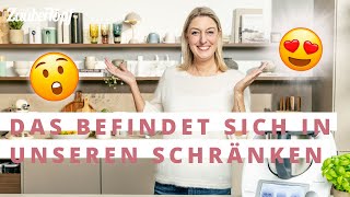 🧑‍🍳😍 Küchen Roomtour So schaffen wir Ordnung und Stauraum in unseren Küchenschränken [upl. by Ikim]