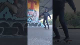 360 Tailspin Shuv Out  Freestyle Skateboarding Tricks skateboarding [upl. by Heilner]