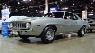 1969 Chevrolet Chevy Camaro ZL1 427 4 Speed Silver amp Engine Sounds  My Car Story with Lou Costabile [upl. by Eak]