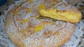 Crostata al limonericetta facile a tutti che amano il limoneطورطة بالكريمة بذوق الليمون ذوق خيال [upl. by Suoicerpal]