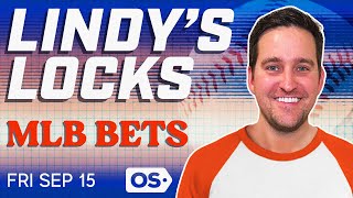 MLB Picks for EVERY Game Friday 915  Best MLB Bets amp Predictions  Lindys Locks [upl. by Niveek]