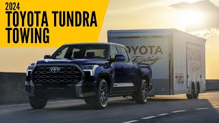 2024 Toyota Tundra Platinum Towing Capability  AUTOBICS [upl. by Harbour]