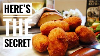 HOW TO MAKE SPANISH CROQUETAS DE JAMÓN  Ham Croquettes  In This Chef [upl. by Niki]