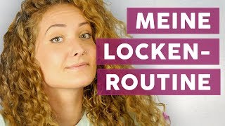 Locken bändigen Meine Locken Routine [upl. by Arat]