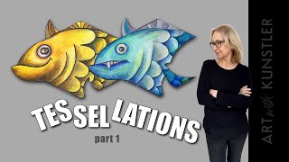 Tessellations What is a tessellation pattern Part 1 [upl. by Xad]