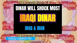 DINAR WILL SHOCK MOST  IRAQI DINAR [upl. by Alyahs741]