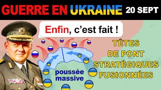 20 sept  LE COMPTE À REBOURS COMMENCE Les Russes perdent le contrôle de Vovchansk [upl. by Paulo155]