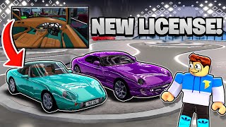 NEW TVR UPDATE IN ROBLOX DRIVING EMPIRE [upl. by Htepsle]