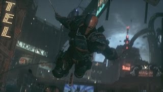 Batman Arkham Knight  DEATHSTROKE  Walkthrough Gameplay Part 48 PS4 [upl. by Enitsirhc]