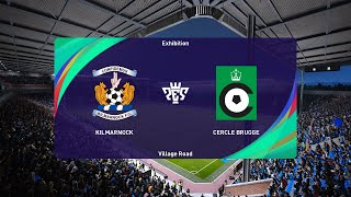 Kilmarnock vs Cercle Brugge 25072024 UEFA Europa League PES 2021 [upl. by Stoat]