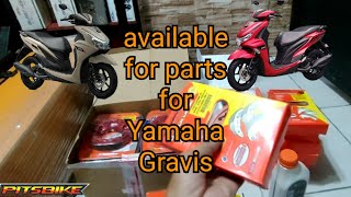 YAMAHA GRAVIS PARTS [upl. by Llerut]