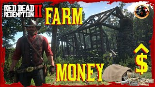 MONEY FARM Glitch Early Game Old Trail Rise in Red Dead Redemption 2 [upl. by Philippa]