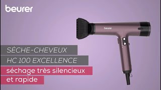 Sèchecheveux extrasilencieux pour un séchage et un coiffage rapides  Beurer HC 100 [upl. by Virg806]