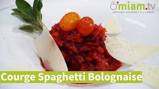 Courge Spaghetti à la Bolognaise  100 VÉGÉTARIEN [upl. by Ayekat745]