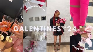 GALENTINES DAY VLOG  DRIVE WITH ME SHOPPING COOKING amp MORE [upl. by Lala]