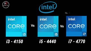 i34150 vs i54440 vs i74770 4th gen Desktop Processor l i3 vs i5 vs i7 4th Gen Spec Comparison [upl. by Ojeillib759]