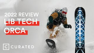 2022 Lib Tech Orca Snowboard Review  Curated [upl. by Hsreh]