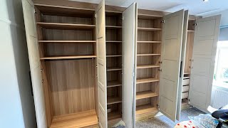 IKEA PAX HACK  fully fitted wardrobes [upl. by Ibrahim740]