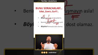 quot1quot Dakikada SIFAT  ZAMİR  ZARF 🚀 Önder Hoca [upl. by Raddy]