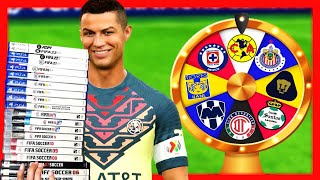 RESIMULE LA CARRERA DE CR7 pero EN LA LIGA MX [upl. by Shannen869]