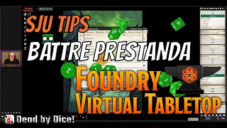 7 tips som ger bättre prestanda i Foundry VTT [upl. by Ahsenrac126]