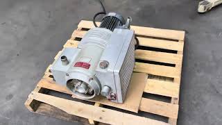 Rietschle 18 kw 24hp Rotary Vane Vacuum Pump 460V 3 Phase [upl. by Enram]