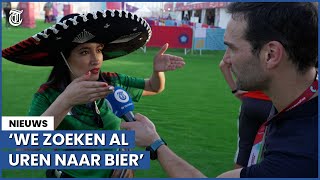 Wanhopige Mexicaanse smacht naar bier ‘Organiseer dan géén WK’ [upl. by Aicina542]