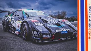 Testing the ICONIC V12 Lister Storm GT1  Brundle Behind the Wheel powered by Adrian Flux [upl. by Ritz765]