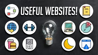 10 Best USEFUL Websites Youll Actually Use In 4 Min [upl. by Anawat]