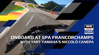 Onboard with Niccolò Canepa at Spa Francorchamps [upl. by Labana]