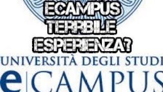 eCampus terribile esperienza [upl. by Krm59]