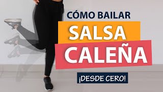 Aprende SALSA CALEÑA ✅  ¡La mejor explicación 3 pasos 🔝 [upl. by Aicac]