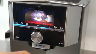 Siemens EQ9 s700 individualCoffee System speichert euer Profil [upl. by Monte]