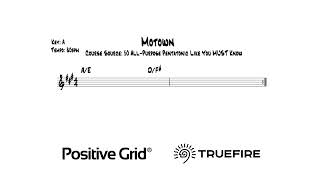 🎸 Motown  Guitar Jam Track  TrueFire  Positive Grid [upl. by Temirf865]