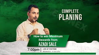 How to win Maximum Rewards From Azaadi Sale  Ibrahim Khilji [upl. by Weight]