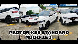 PROTON X50 STANDARD SIMPLE MODIFIED [upl. by Nyrat]