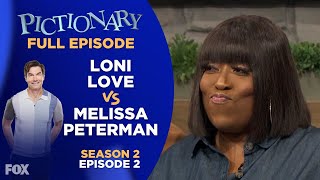 Ep 2 Roll With The Punches  Pictionary Game Show  Full Episode Loni Love vs Melissa Peterman [upl. by Costa]