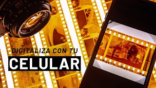 Cómo Digitalizar Negativos con tu Celular [upl. by Edgard]