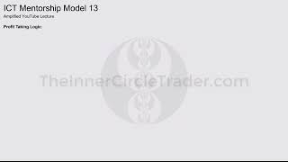 ICT Charter Price Action Model 13  Charter Lecture On 2022 YouTube Model [upl. by Ahsilaf]