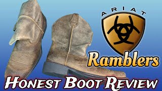 Ariat rambler boot review  mens Western boots [upl. by Collyer194]